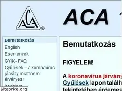 Sites similar to aca.hu