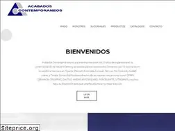 Sites similar to acabadoscontemporaneos.com