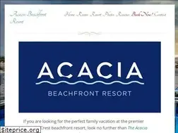 Sites similar to acaciabeachfrontresort.com