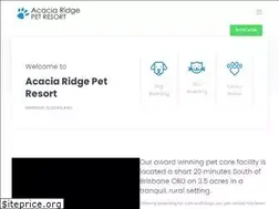 Sites similar to acaciaridgepetresort.com.au