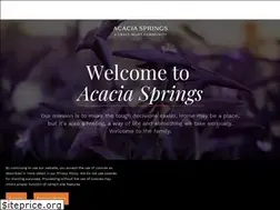 Sites similar to acaciasprings.com