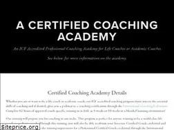 Sites similar to acacoachacademies.org