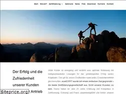 Sites similar to acadcert.de