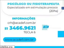 Sites similar to acadef.com.br