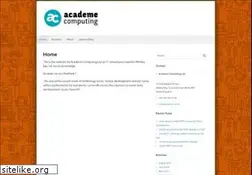 Sites similar to academe.co.uk