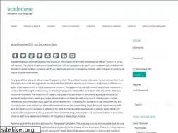 Sites similar to academese.com