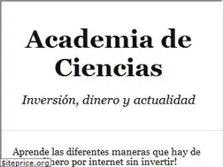 Sites similar to academia-ciencias.cl