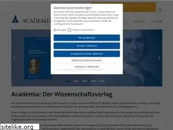 Sites similar to academia-verlag.de