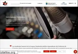 Sites similar to academiacanarialengua.org