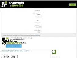 Sites similar to academiadasapostas.com