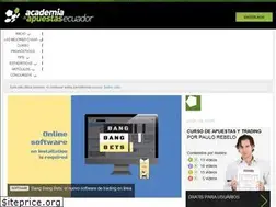 Sites similar to academiadeapuestasecuador.com