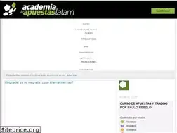 Sites similar to academiadeapuestaslatam.com