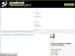 Sites similar to academiadeapuestasperu.com