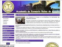 Sites similar to academiadefarmaciadearagon.es