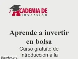 Sites similar to academiadeinversion.com