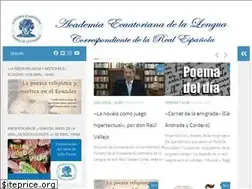 Sites similar to academiaecuatorianadelalengua.org