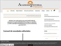 Sites similar to academiaeditorial.com
