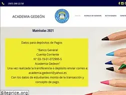 Sites similar to academiagedeon.com