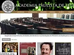 Sites similar to academiapaulistadeletras.org.br