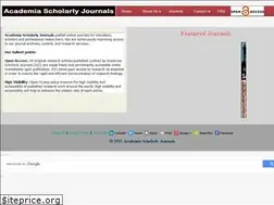 Sites similar to academiascholarlyjournal.org