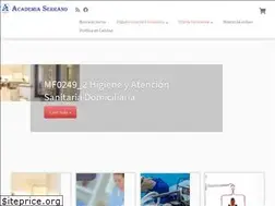 Sites similar to academiaserrano.es