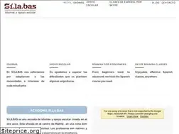 Sites similar to academiasilabas.com