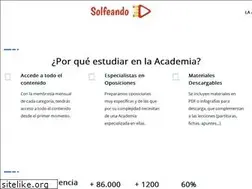 Sites similar to academiasolfeando.com