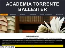Sites similar to academiatorrenteballester.es