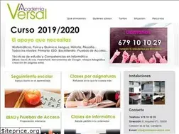 Sites similar to academiaversal.es
