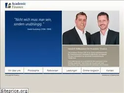 Sites similar to academic-finance.de
