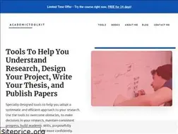Sites similar to academic-toolkit.com