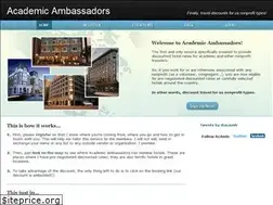 Sites similar to academicambassadors.com