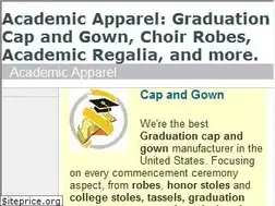 Sites similar to academicapparel.com