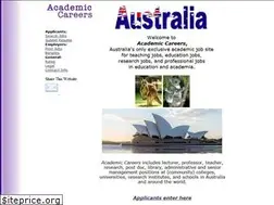 Sites similar to academiccareers-australia.com