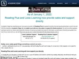 Sites similar to academicedge.com
