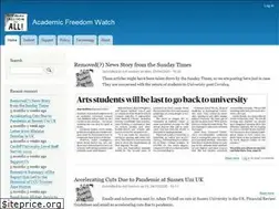 Sites similar to academicfreedom.watch