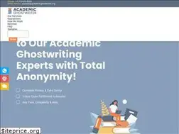 Sites similar to academicghostwriter.org