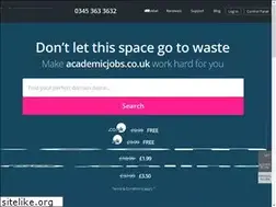 Sites similar to academicjobs.co.uk