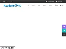Sites similar to academicphd.com