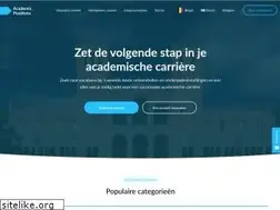 Sites similar to academicpositions.be