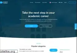 Sites similar to academicpositions.co.uk