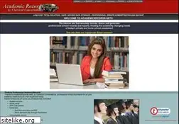 Sites similar to academicrecords.net
