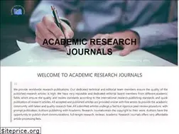 Sites similar to academicresearchjournals.org