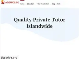 Sites similar to academics.sg