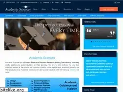 Sites similar to academicsciences.co.uk
