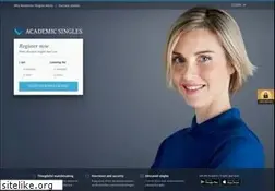 Sites similar to academicsingles.com.au
