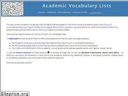 Sites similar to academicvocabulary.info