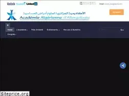 Sites similar to academie-allergologie.dz