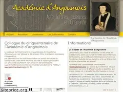 Sites similar to academie-angoumois.org