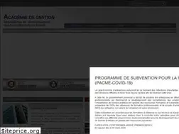 Sites similar to academiedegestion.com